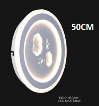 FL 1563 LAMPU PLAFON DINDING MINIMALIS MODERN MODEL BUNGA MOTIF BUNGA 50CM