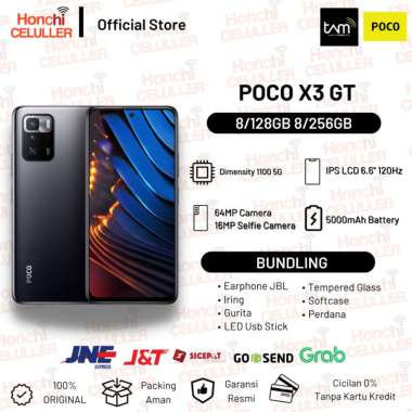Xiaomi POCO X3 GT 5G 8/256GB 8/128GB Garansi Resmi POCO Indonesia TAM POCO X3 GT 8/256GB FULL BONUS