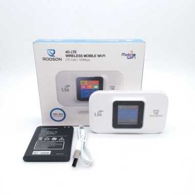 Modem Wifi Mifi RWM300 3000Mah 4G LTE Unlock All Operator charger micro USB