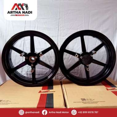 Velg Rossi Starmax Nmax New Nmax Old Palang 6 Hitam Nmax Old