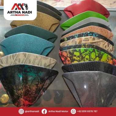 Visor Variasi Universal MX Mio Beat dll Motif