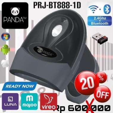 PANDA PRJ-BT888-1D WERELESS LASER BARCODE SCANNER (BLUETOOTH+2.4G)