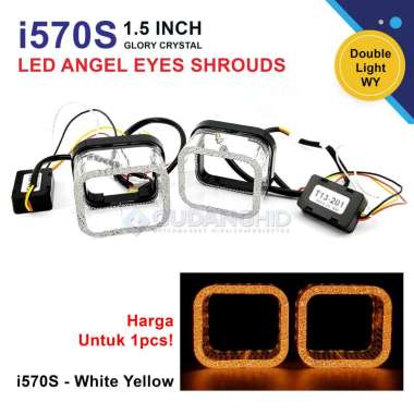 Shroud Projie Matrix 1.5 Inch 5D Glory Crystal Shroud Laser i570S RGB White Yellow
