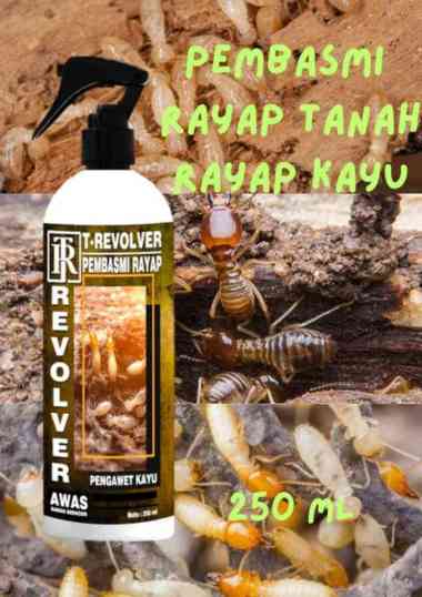 Cairan Pembasmi Rayap Kayu & Rayap Tanah, Ampuh Isi 250 mL
