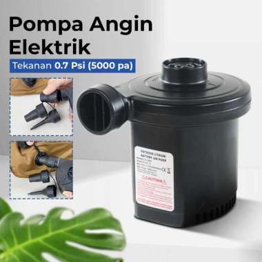 ZONEBOM Pompa Angin Elektrik Inflator Deflator CZ-168D Pompa Otomatis Kompresor Angin Kompa Celup Pendorong Sepeda Listrik Bekas Pomba Jemboly Besa IH Hitam