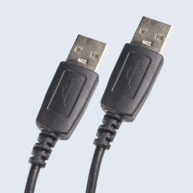 Kabel USB Male to Male Untuk Printer 100 cm Kabel Konverter Laptop Type C To Portable Ac Inverter Vga Port Tepsi Hardisk Eksternal Peltier Kabeliz IH Hitam