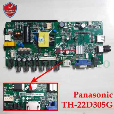 Mainboard TV LED Panasonic TH-22D305G TH-22D305 22D305G 22D305