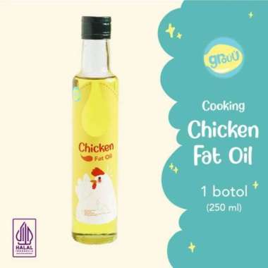 Grouu Fat Oil / Penambah Lemak Mpasi – Chicken Fat Oil 250 ml