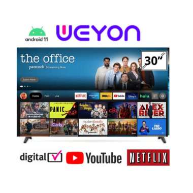 [Promo] Smart Tv 30 Inch Android 11 Weyon Tv Resmi 24 Digital