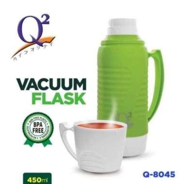 Q2 Vacuum Flask 450 ML Termos Panas Dingin Vakum 8045