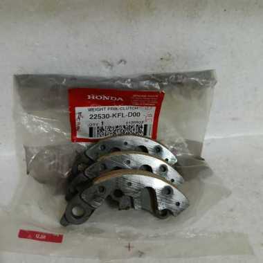 Kampas Ganda Only 22535-KFL-D00 Motor Supra Fit New 100% Asli Honda