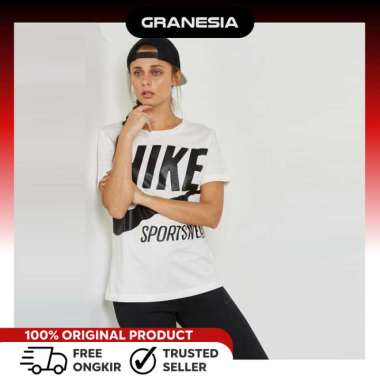 NIKE As Women's Tee 878112133|Baju Fitness Kaos Olahraga Lari Wanita L