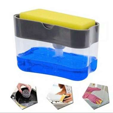Dispenser Sabun Cuci Piring - Tempat Sabun Cuci Piring Spon