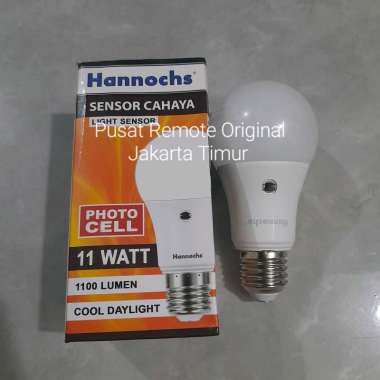 BOHLAM LAMPU LED HANNOCHS SENSOR CAHAYA 11W 11WATT ORIGINAL