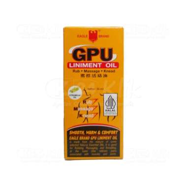 GPU - Minyak urut GPU ukuran 30 ml