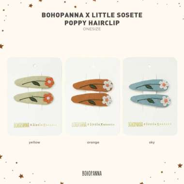 BOHOPANNA - POPPY HAIRCLIP - Jepit Rambut Anak - Aksesori Anak