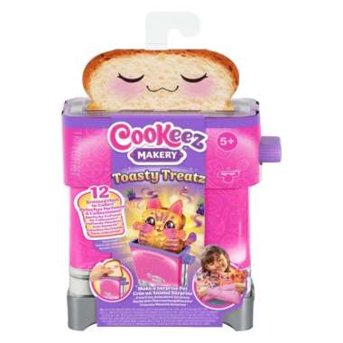 Mainan Cookeez Makery Toasty Treatz Toaster with Scented Plush