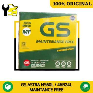 Aki Mobil GS ASTRA MF NS60L 46B24L Livina Grand Livina City 45Ah 12V