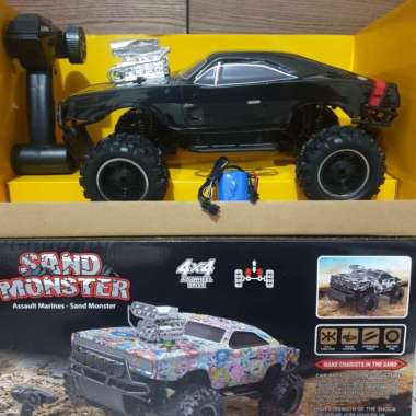 RC ROCK CRAWLER SKALA 1:10 MOBIL REMOTE CONTROL ROCK CRAWLER 4WD SANDMONSTER 4WD