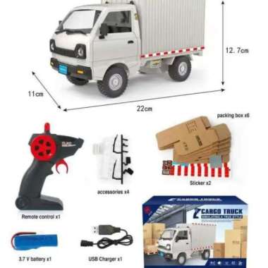 MOBIL PICK UP CARRY REMOT CONTROL TRUK BOX RC 2.4GHZ 1:16 RC PICK UP BOX