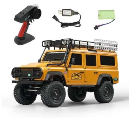 MN-111 D110 RTR METAL (YELLOW) 1/18 4WD PORTAL RC ADV OFFROAD MN111