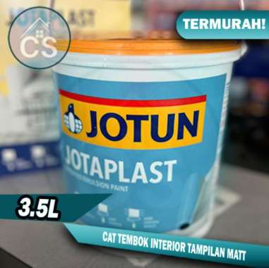 JOTAPLAST CAT TEMBOK INTERIOR JOTUN 5 KG 3,5L READY SEMUA WARNA Multivariasi Multicolor