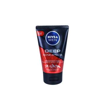 NIVEA MEN DEEP ACNE ATTACK FC WASH TUBE