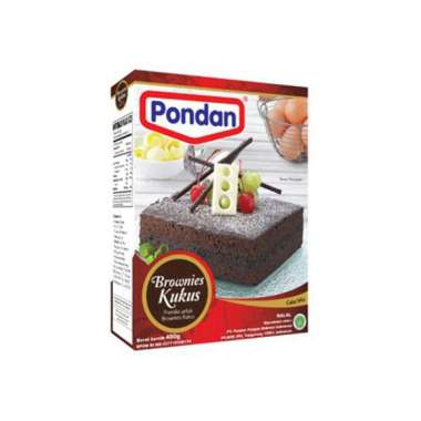PONDAN BROWNIES KUKUS BOX 400 GR