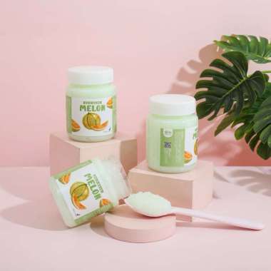 Hair Mask FLEO Creambath Masker Rambut Ala Salon Treatment Pelurus Rambut BPOM MELON