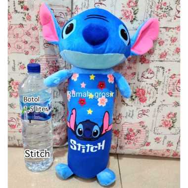 Guling Boneka Hello Kitty Miki Mouse Mini Mouse Doraemon Spiderman Stitch Lucu Kecil GULING STITCH