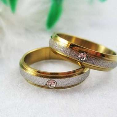 Cincin Titanium Ukir Nama Di Dalam Geserr Lihat Model/ Kado Istri /Kado Unik /Kado Pacar /Kado Ultah