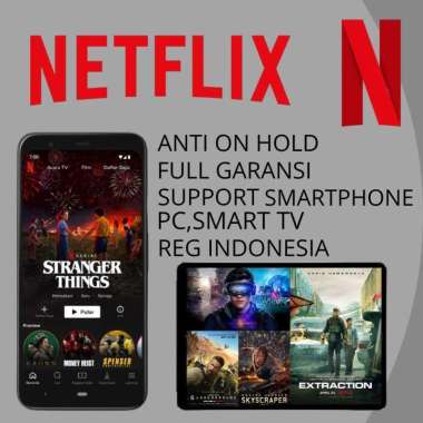 NETFLIX / NETFLIX PREMIUM / NETFLIX MURAH 1 Bulan