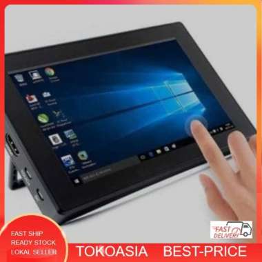 7 Inch raspberry IPS LCD capacitive touchscreen w/frame waveshare