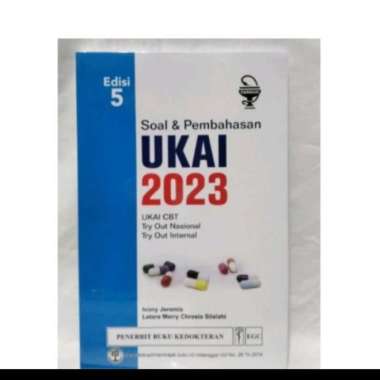 Buku Soal dan Pembahasan UKAI 2022 - apt. Ivony Jeremia Multivariasi Multicolor