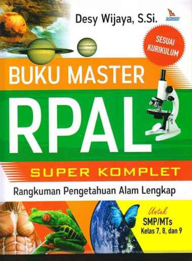 Buku Master RPAL Komplet Multivariasi Multicolor