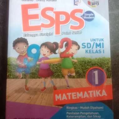 Esps matematika kelas 1 Multivariasi Multicolor