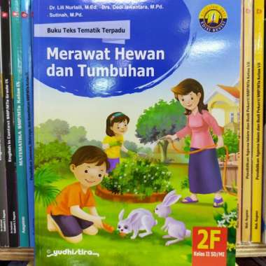 Buku Teks tematik terpadu SD/MI kelas 2 jilid 2F revisi by Yudhistira Multivariasi Multicolor