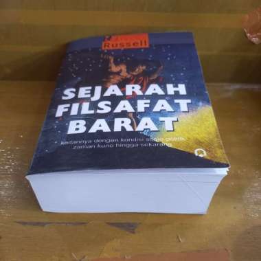 BUKU SEJARAH FILSAFAT BARAT BY BERTRAND RUSSEII Multivariasi Multicolor