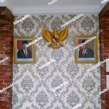 lambang garuda pancasila Plus Pigura Presiden dan Wakil Multivariasi Multicolor