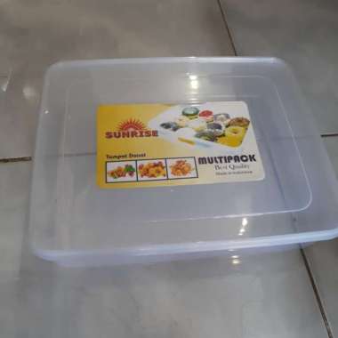 Kotak Box Tempat Makanan Kue Donat Donatsu Sunrise