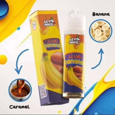 LCV | CARAMEL BANANA | 3MG / 6MG | 60ML - 3MG