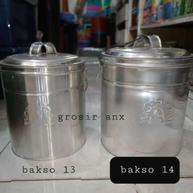 Dandang Bakso Alumunium 14 tipis