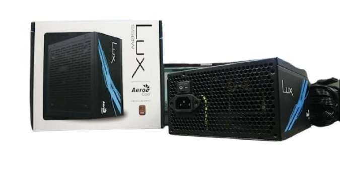 AEROCOOL LUX 550W PSU POWERSUPPLY 80 PLUS BRONZE