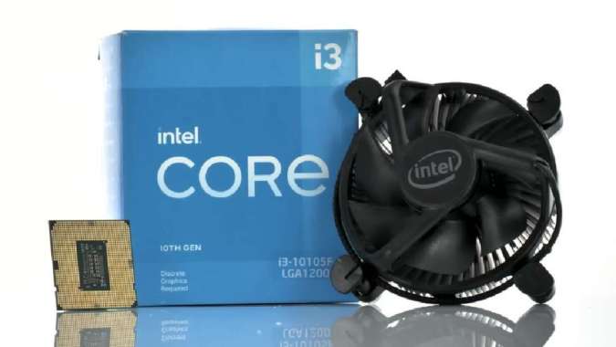 Processor Intel Core I3 10105F 3.70 GHz Up To 4.40GHz - i3 10105f