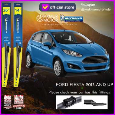 MICHELIN RAINFORCE HYBRID WIPER FOR FORD FIESTA 2013 UP