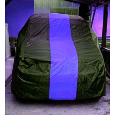 Cover Mobil Sarung Mobil Avanza Xenia Calya Sigra Agya Ayla Brio Jazz Brio 2018-2023 Hitam lis biru 