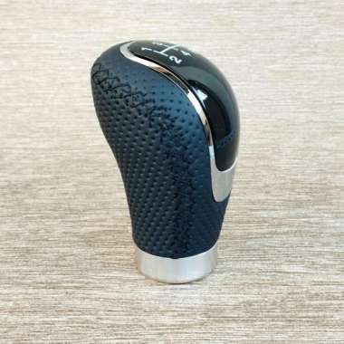 Shift Knob Transmisi Kulit New Agya Ayla 2023 Manual 5 Speed - HITAM POLOS