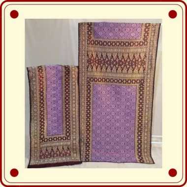 Songket Pash - Songket Tenun Asli Palembang Ungu