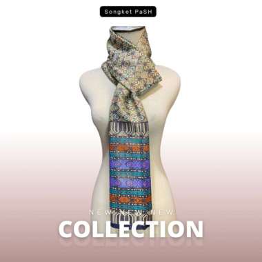 Songket Pash - Syal Songket Palembang Bermacam Warna & Motif Hitam