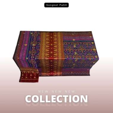 Songket PaSH - Songket Palembang Motif Limar Tenun Asli Berbagai Macam Warna Dan Motif V.5